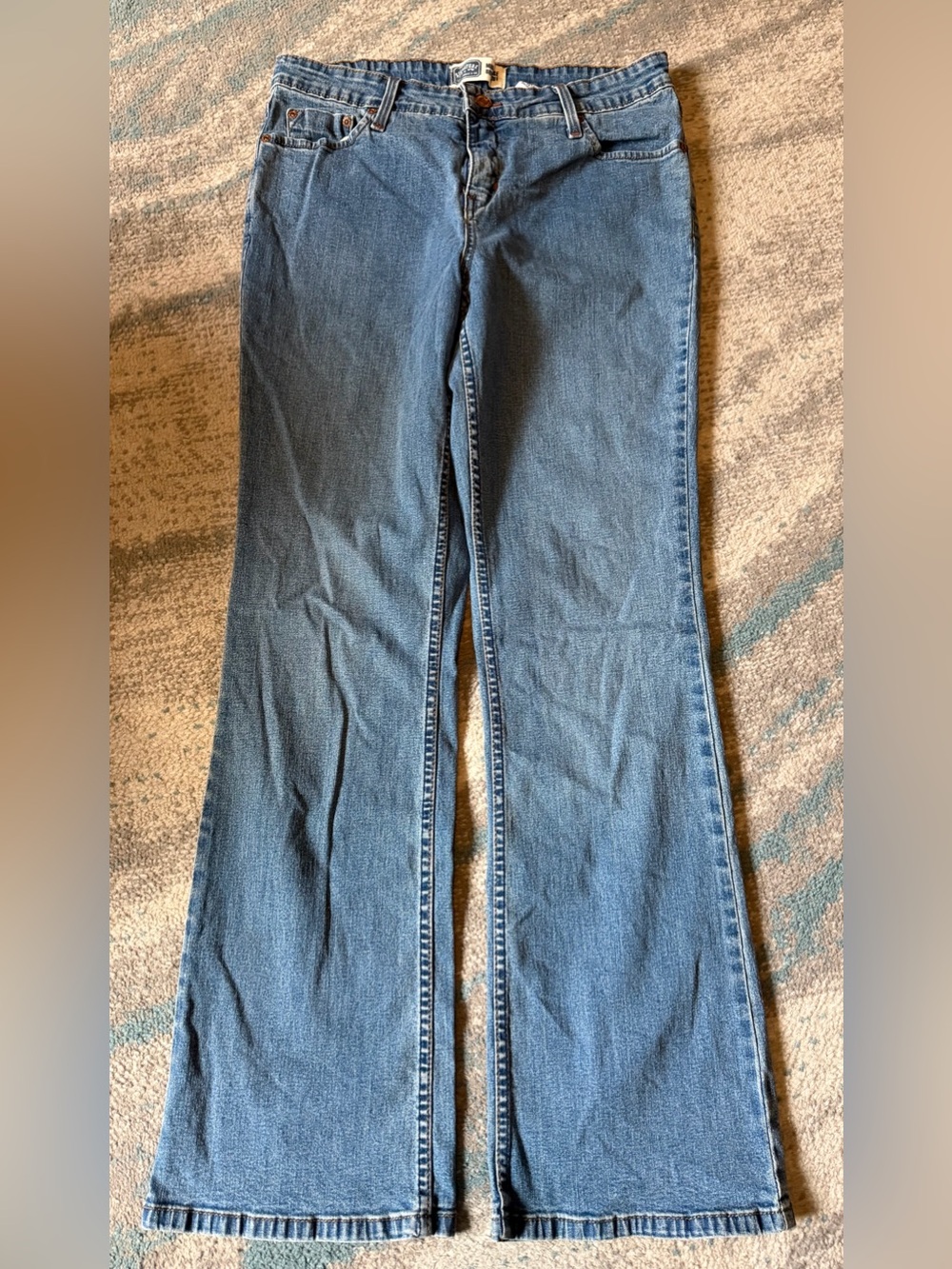 Signature by Levi Strauss Classic Blue Bootcut Jeans, Size 12